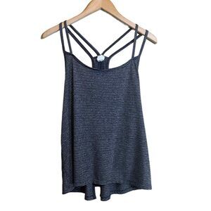 Champion Grey and‎ Black Striped Tank Top